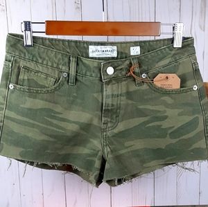 Lucky Brand Camo Mid Rise Denim